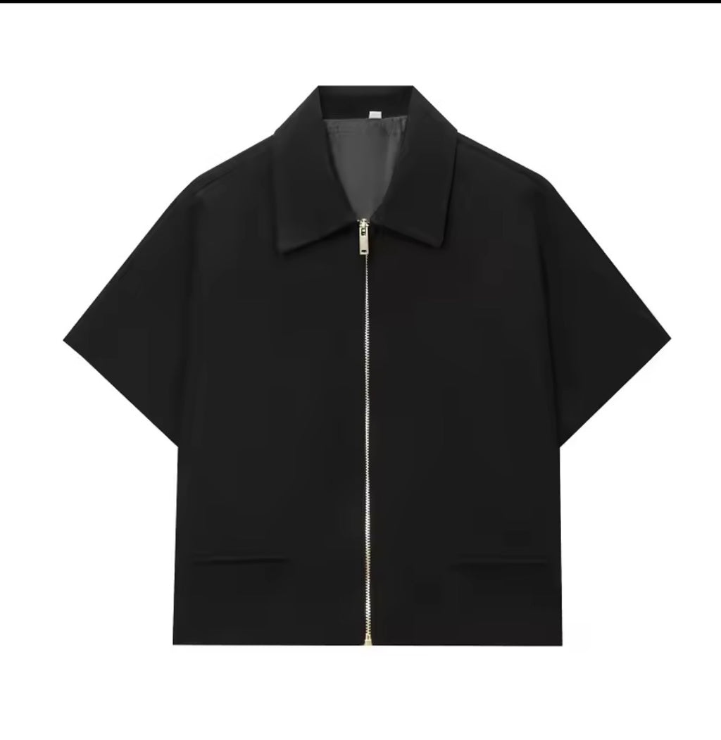 Essential Cropped Jacket