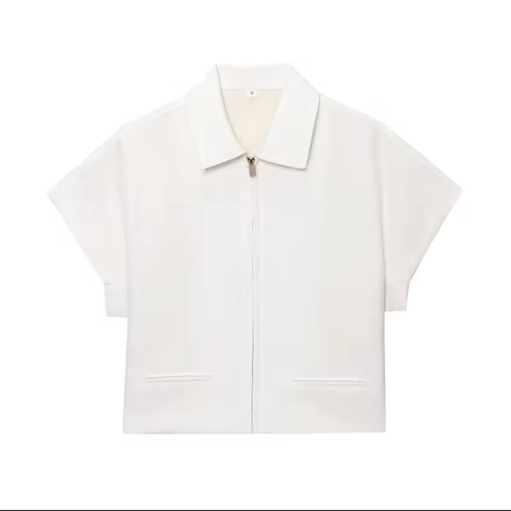Essential Cropped Jacket